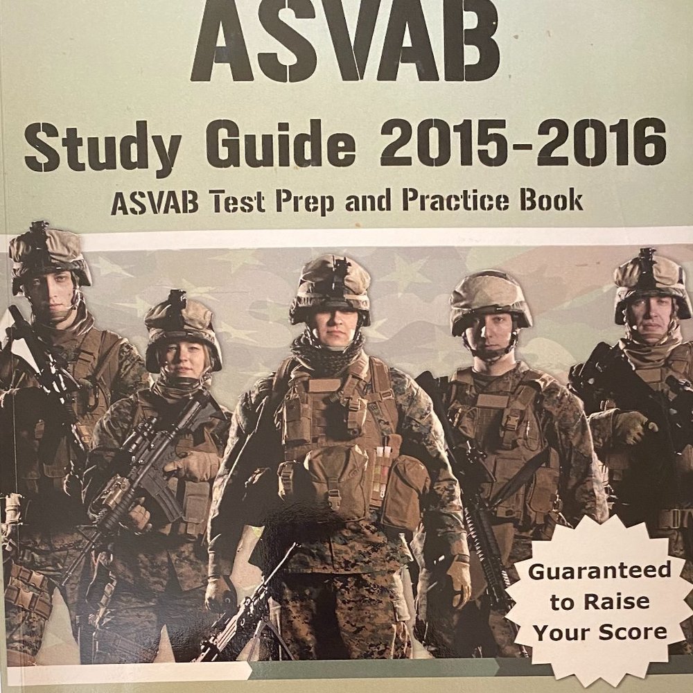 ASVAB review guide book